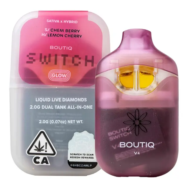 Boutiq Switch 2G Triple Tank | Cherry Lime X Crunch Berry X Orange Mochi