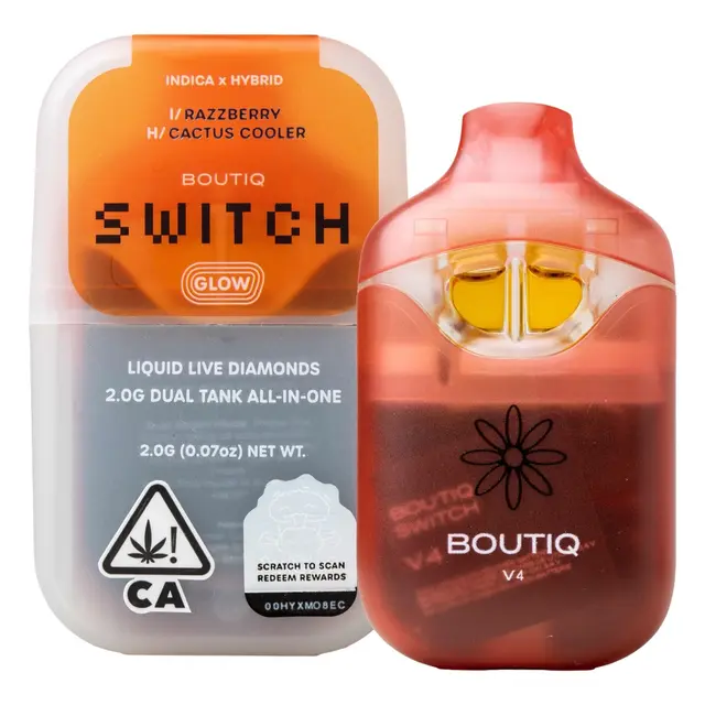 Boutiq Switch 2G Triple Tank | Sour Tangie X NYC Sour X Passion Fruit